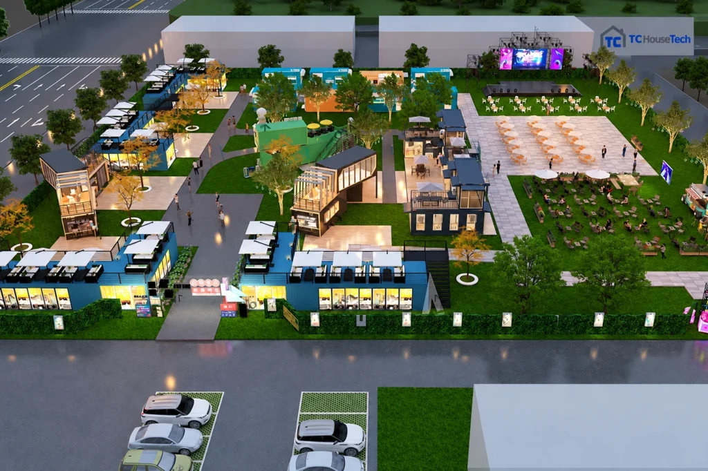 TC HouseTech Container commercial spaces