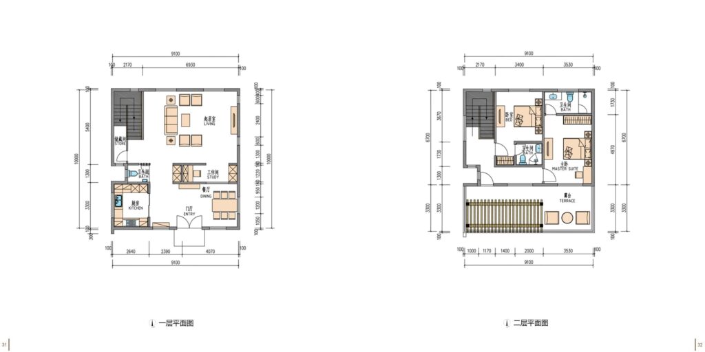 TC HouseTech Chinese classical villa reference drawing 17