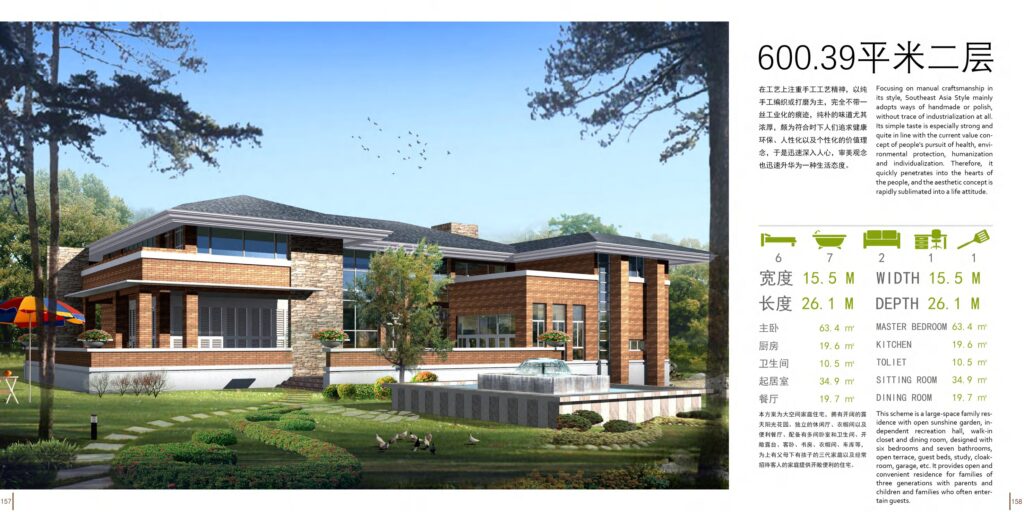 TC HouseTech Southeast Asian villa reference drawing 80