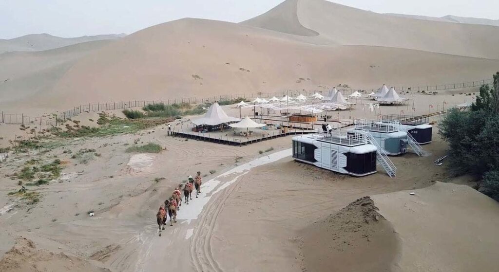 Dunhuang space capsule project — site photograph 1