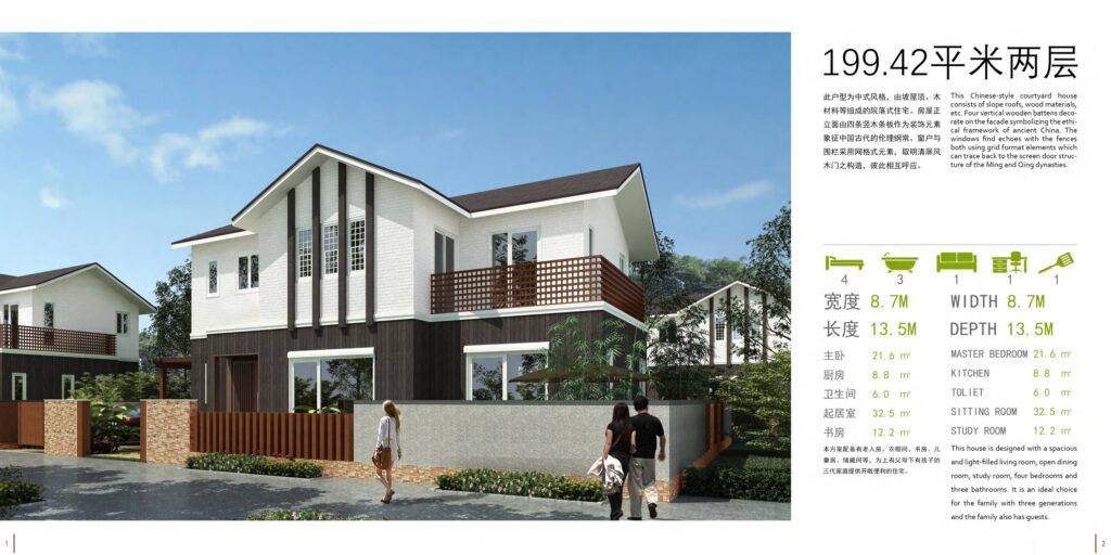 TC HouseTech Chinese light steel villa design