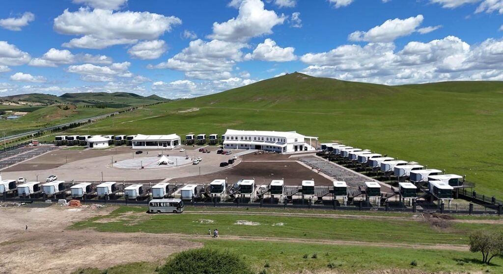 Inner Mongolia space capsule project — site photograph 1