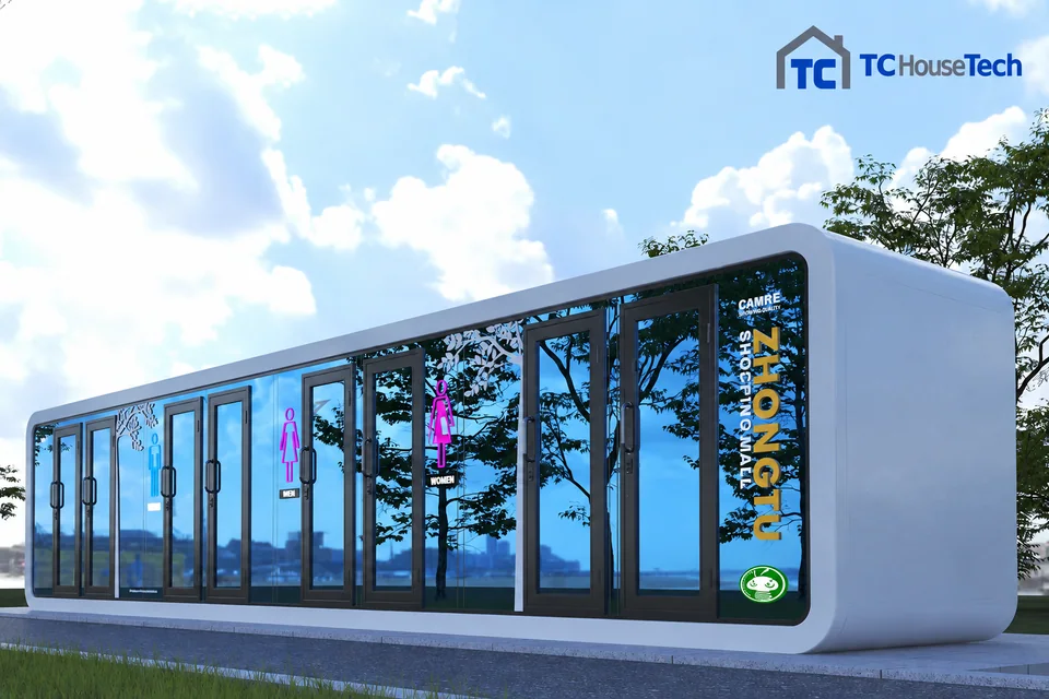Modular sanitary cabin — 1