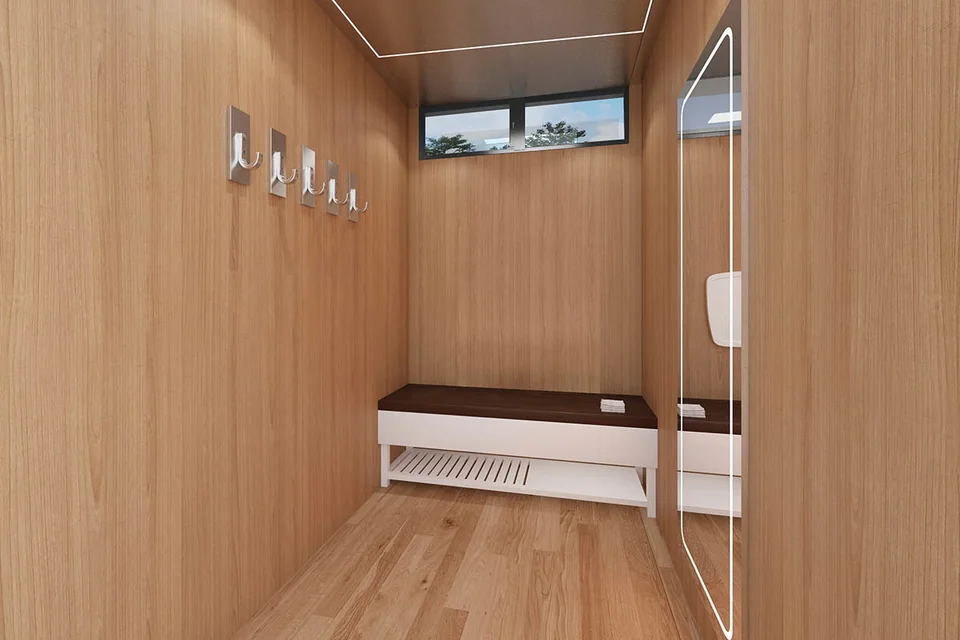 Modular sanitary cabin — 3