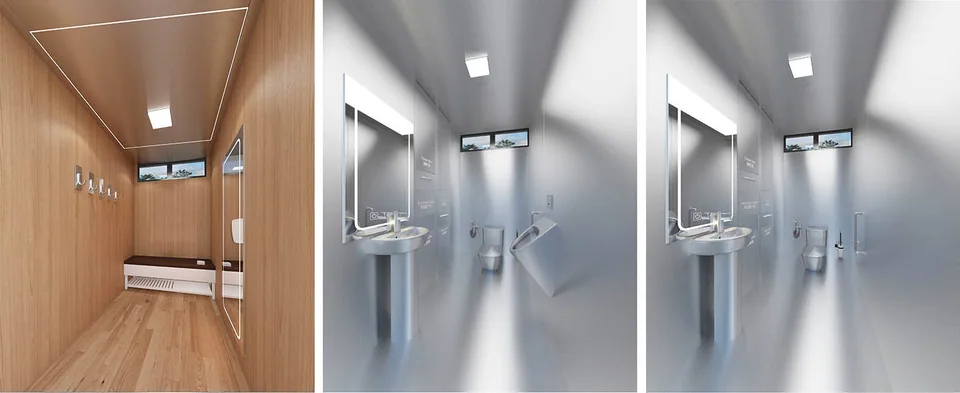 Modular sanitary cabin — 7