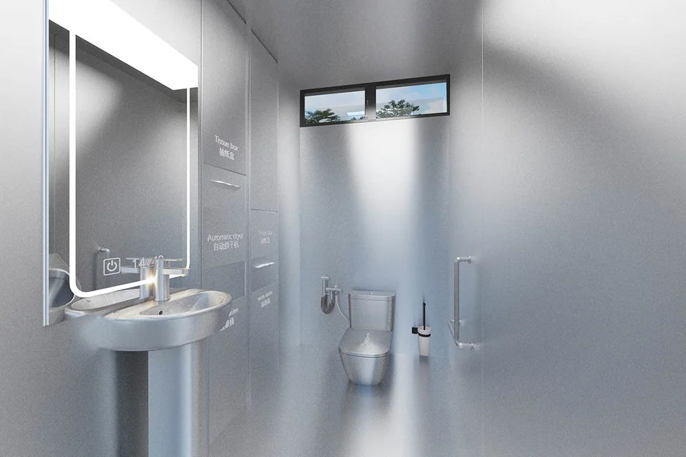 Modular sanitary cabin — 5